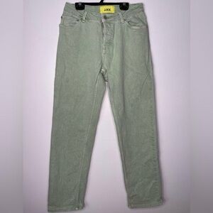 Green Denim Jeans